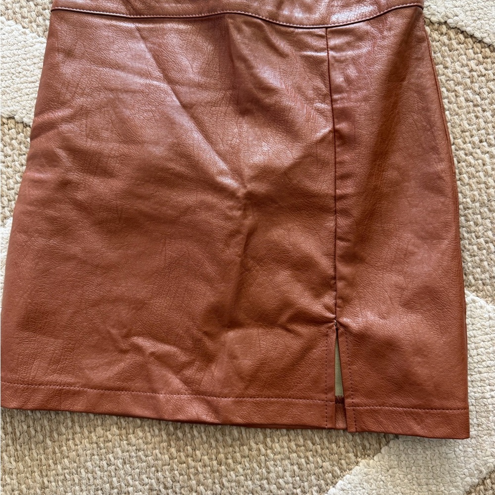 Kid’s Brown Mini Skirt